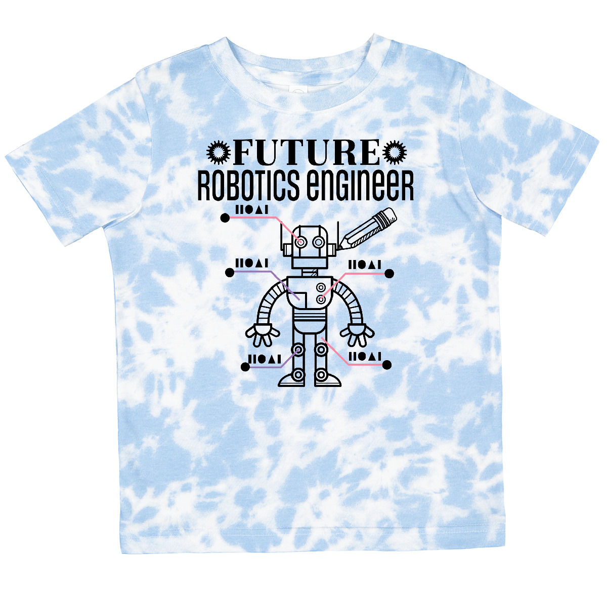 Inktastic Future Robotics Engineer Toddler T-Shirt Childs Kids Occupation Child - Picture 6 of 6