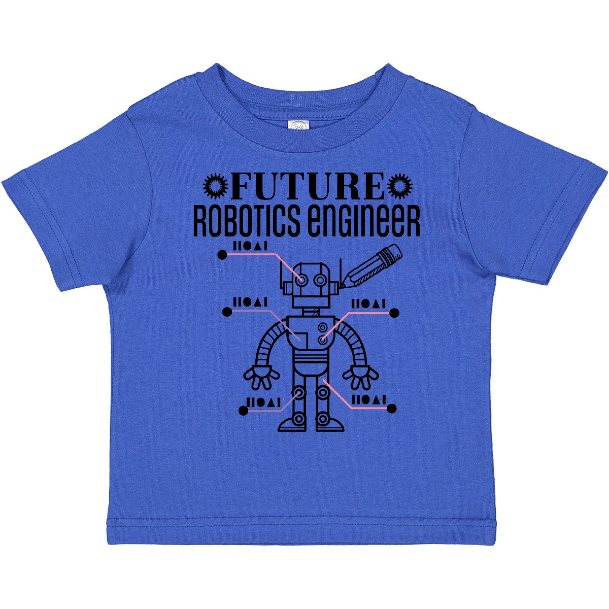 Inktastic Future Robotics Engineer Toddler T-Shirt Childs Kids Occupation Child - Picture 5 of 6