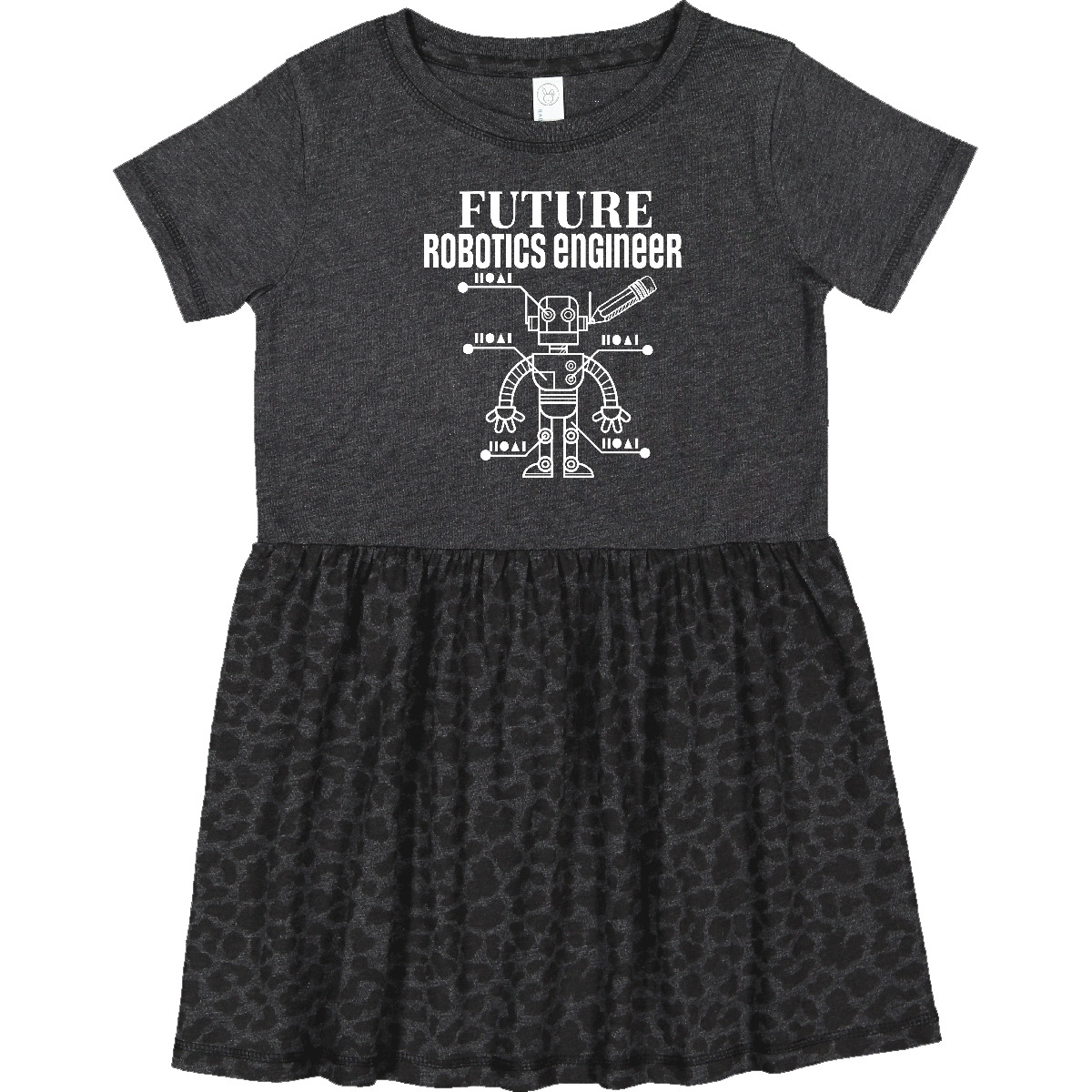 Inktastic Future Robotics Engineer Robot Toddler Dress Funny Childs Clothing Job - Picture 2 of 2