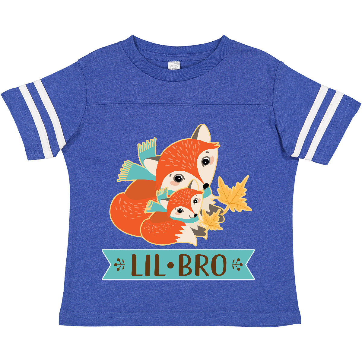 Linda Camiseta Inktastic Little Brother Woodland Fox Lil Bro Niño Zorros Animales - Imagen 3 de 7