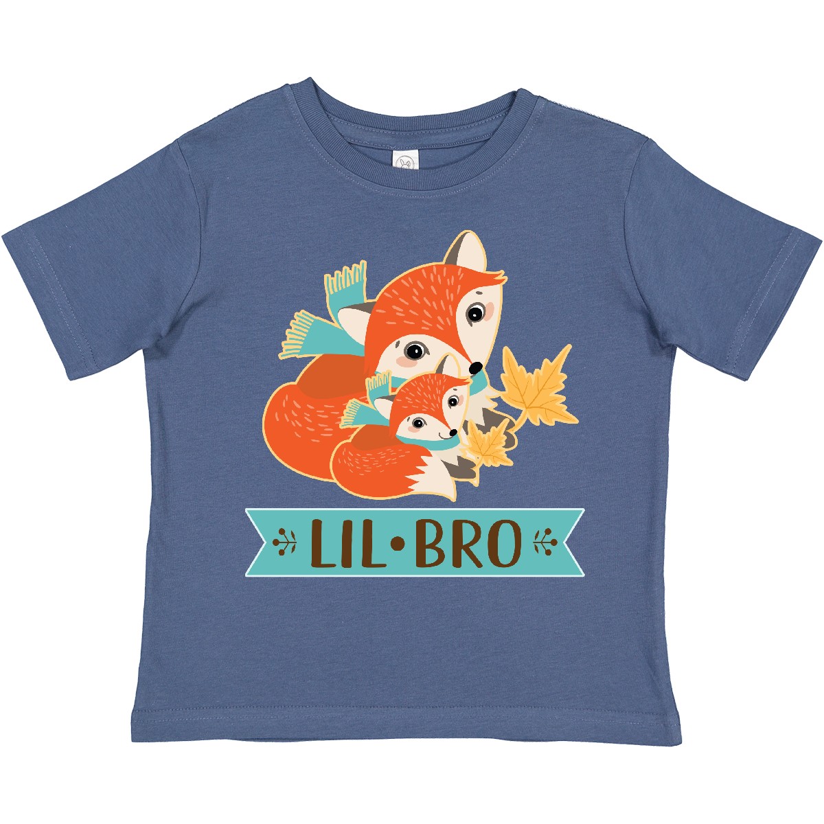 Linda Camiseta Inktastic Little Brother Woodland Fox Lil Bro Niño Zorros Animales - Imagen 5 de 7