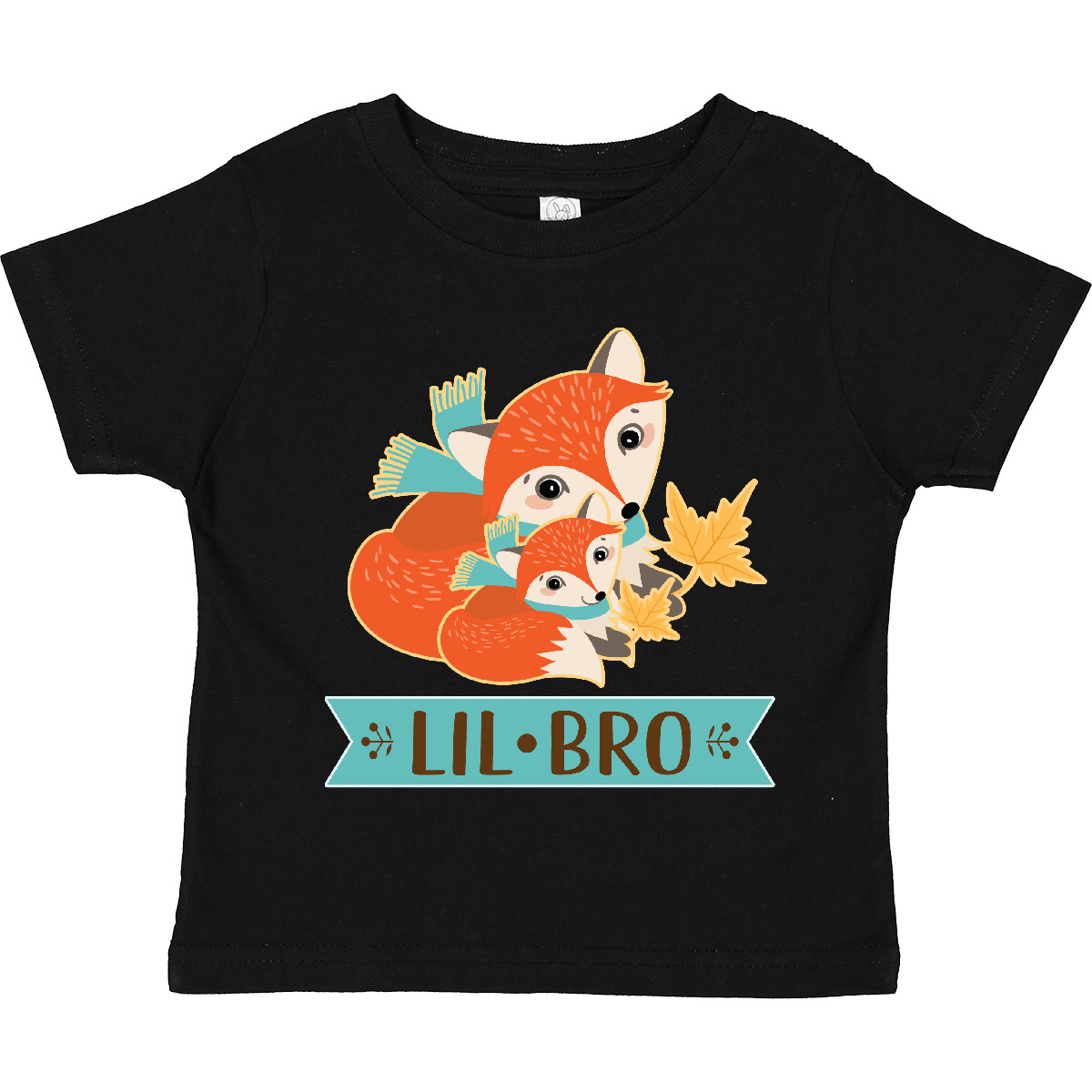 Linda Camiseta Inktastic Little Brother Woodland Fox Lil Bro Niño Zorros Animales - Imagen 2 de 7