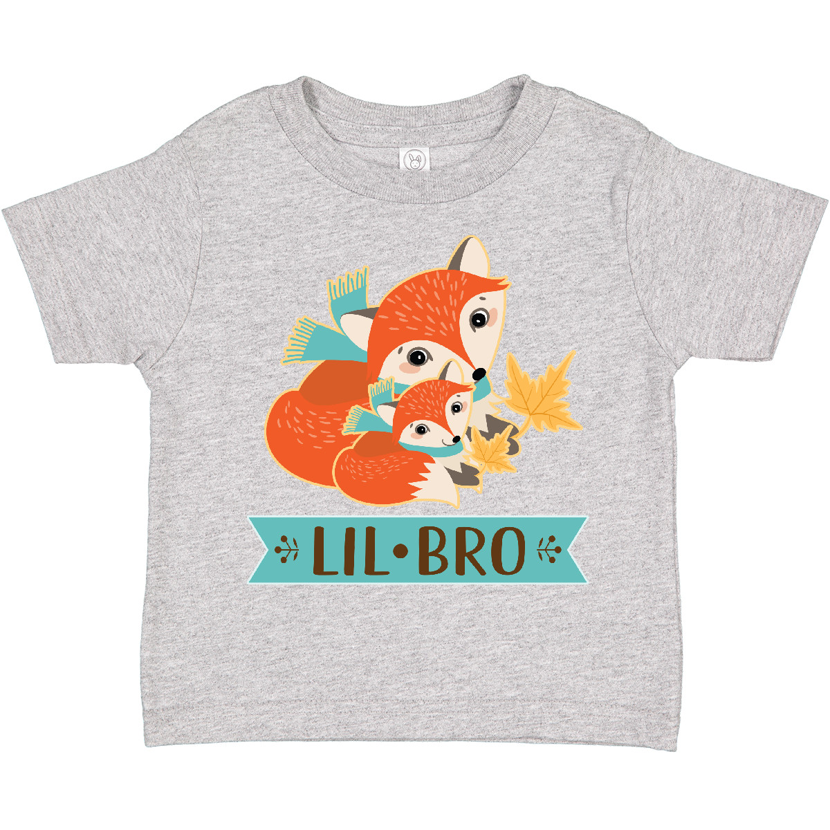 Linda Camiseta Inktastic Little Brother Woodland Fox Lil Bro Niño Zorros Animales - Imagen 4 de 7