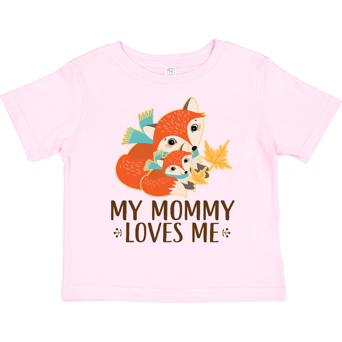 Inktastic My Mommy Loves Me Fox Toddler T-Shirt Mom From Animals Cute Childs Son - Picture 4 of 5