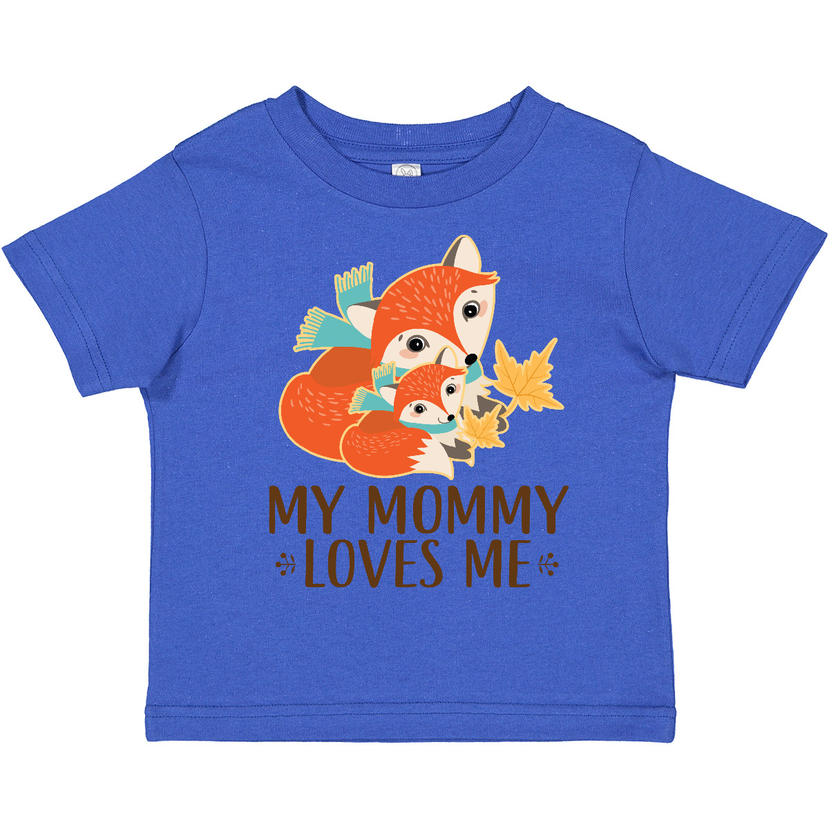 Inktastic My Mommy Loves Me Fox Toddler T-Shirt Mom From Animals Cute Childs Son - Picture 5 of 5