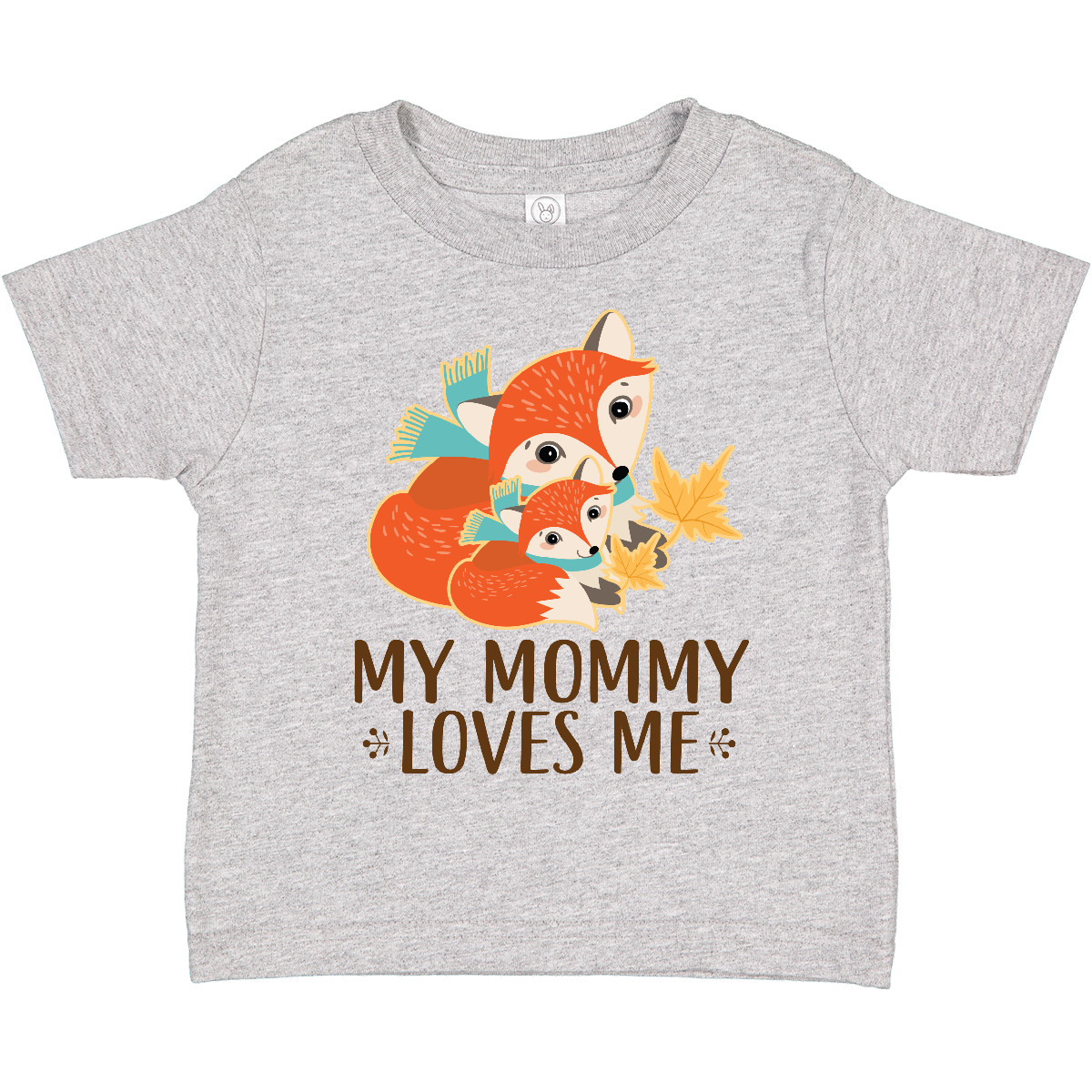 Inktastic My Mommy Loves Me Fox Toddler T-Shirt Mom From Animals Cute Childs Son - Picture 2 of 5