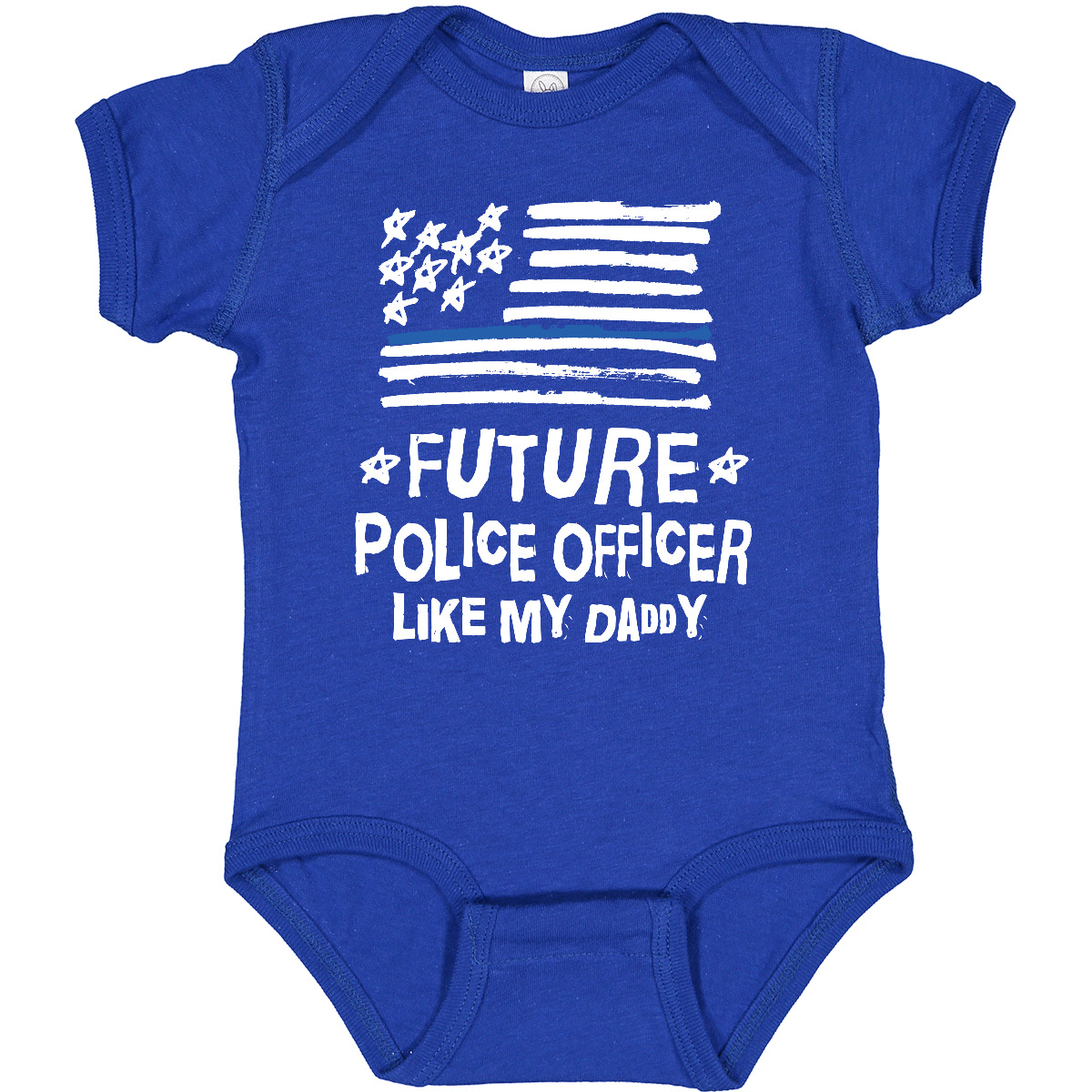 Inktastic Future Police Officer Like Daddy Baby Bodysuit Dad Boys Girls Infant - Picture 10 of 10
