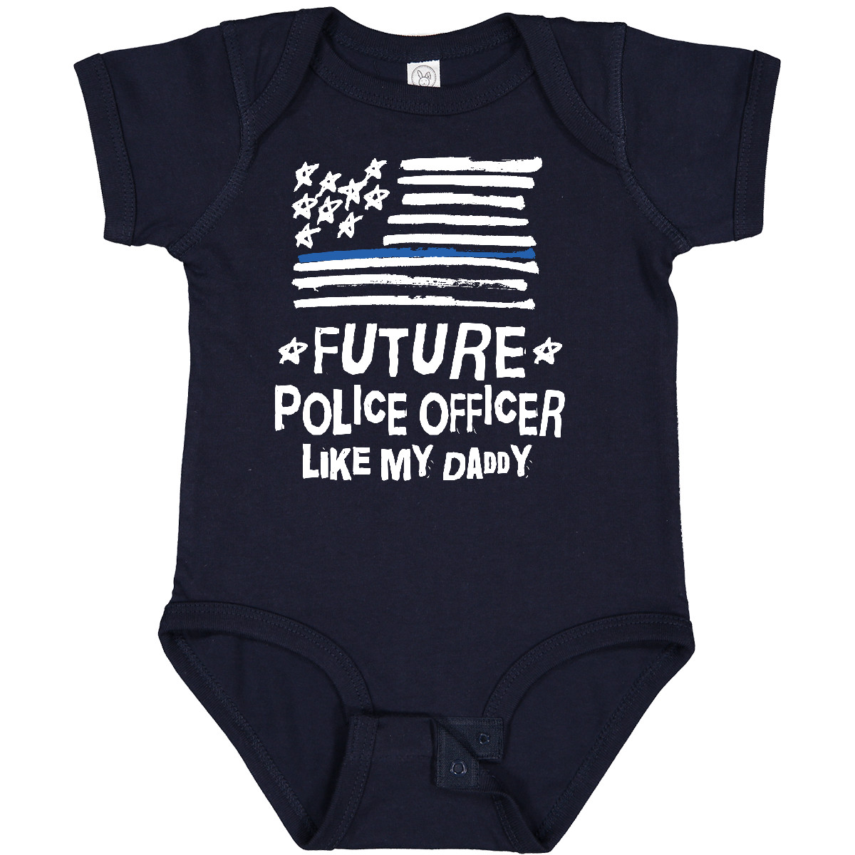Inktastic Future Police Officer Like Daddy Baby Bodysuit Dad Boys Girls Infant - Picture 7 of 10