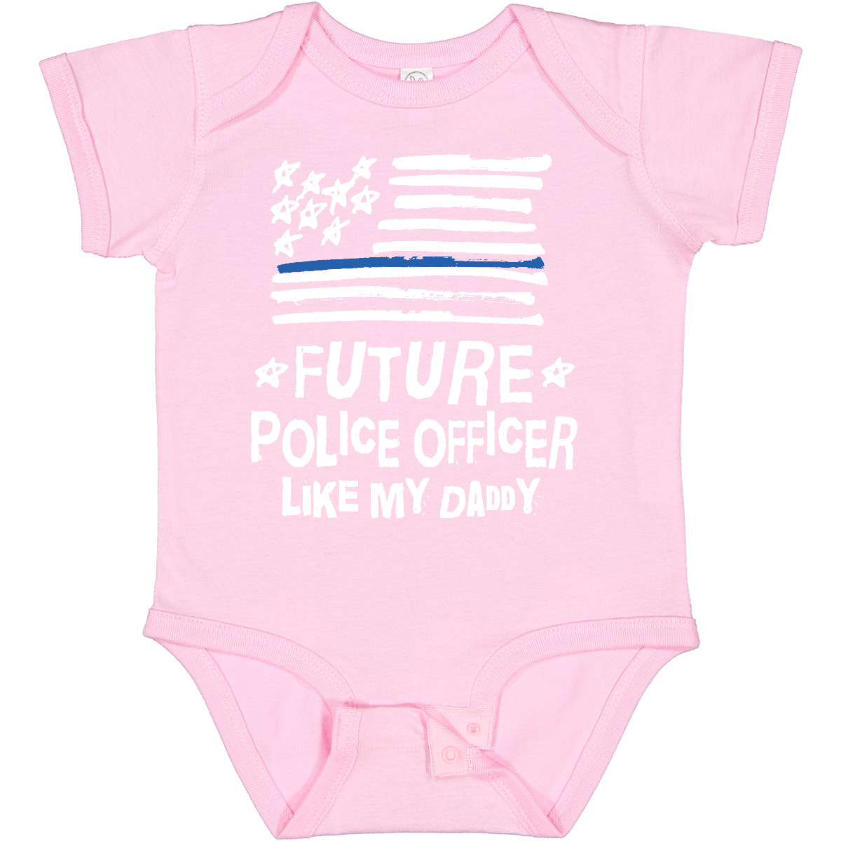 Inktastic Future Police Officer Like Daddy Baby Bodysuit Dad Boys Girls Infant - Picture 8 of 10
