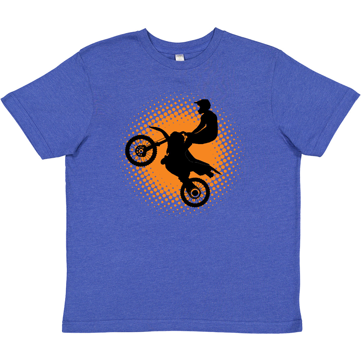 Inktastic Motocross Rider Freestyle Sports Youth T-Shirt Stunts Motorcycle Tee - Picture 4 of 4