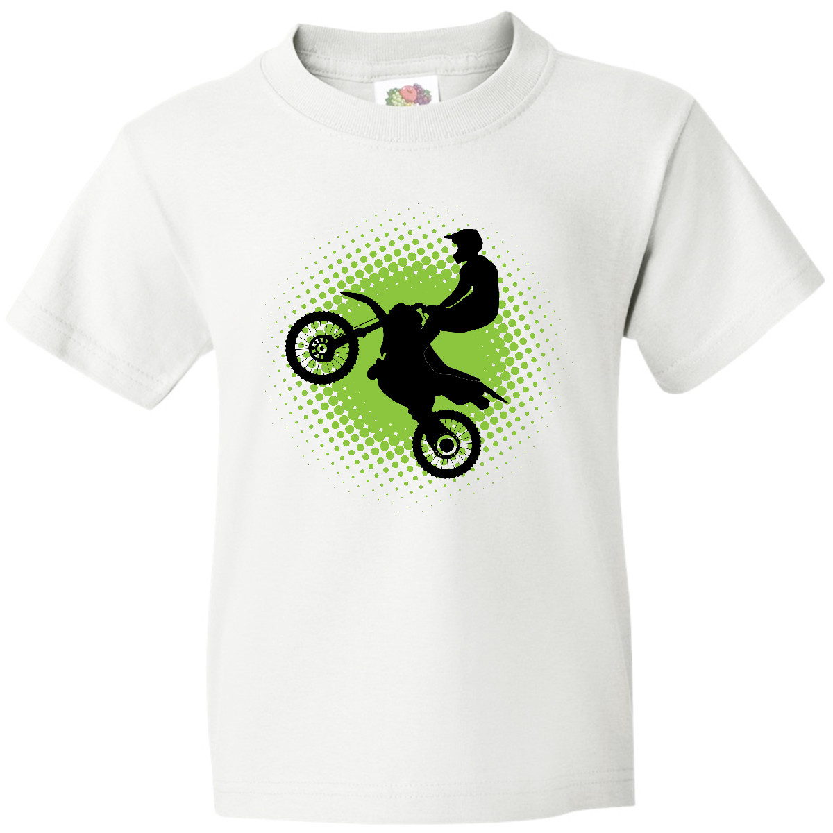 Inktastic Motocross Rider Freestyle Sports Youth T-Shirt Racing Stunts Off-road - Picture 7 of 7