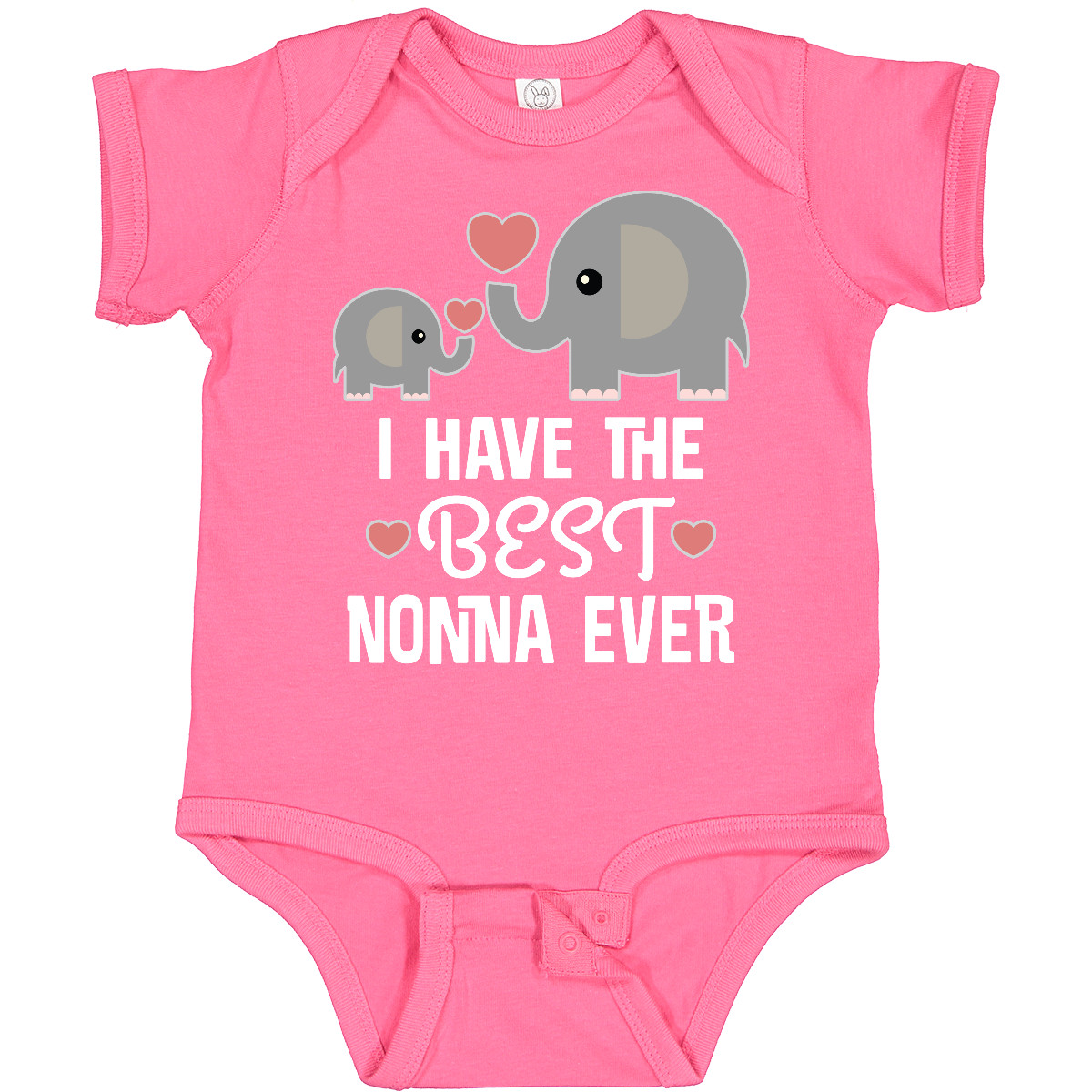 Inktastic Best Nonna Ever Grandchild Baby Bodysuit Grandson Boys Granddaughter - Picture 6 of 12