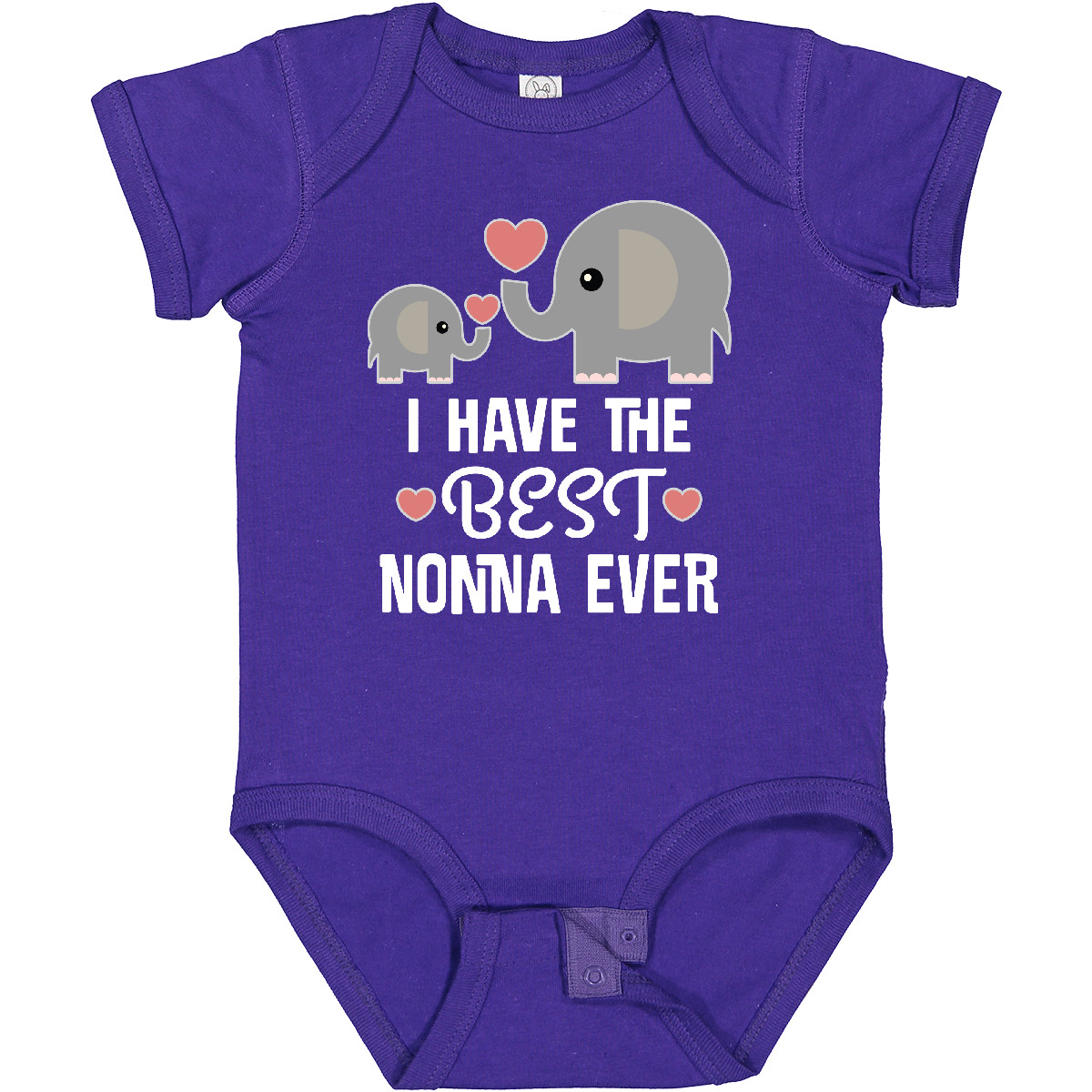 Inktastic Best Nonna Ever Grandchild Baby Bodysuit Grandson Boys Granddaughter - Picture 10 of 12