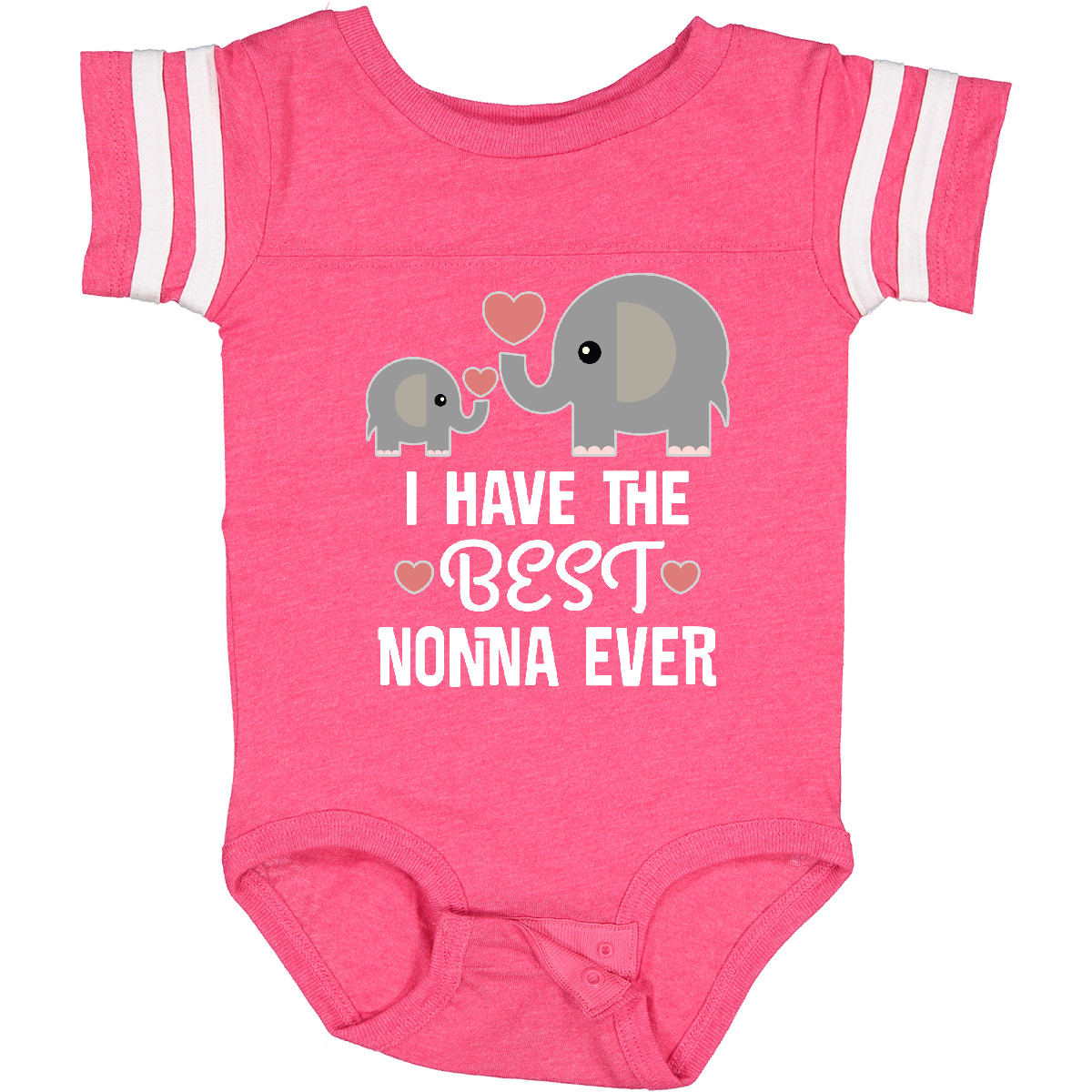 Inktastic Best Nonna Ever Grandchild Baby Bodysuit Grandson Boys Granddaughter - Picture 5 of 12