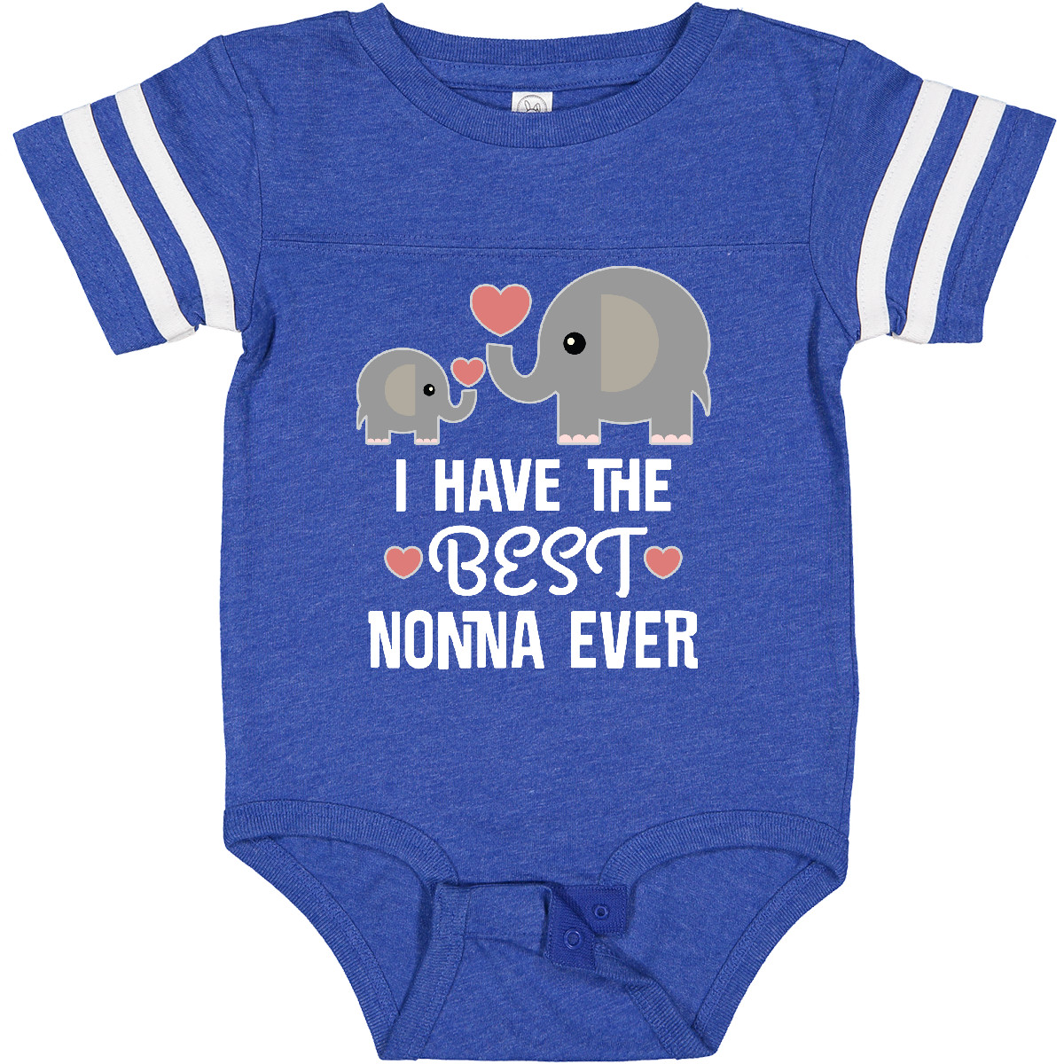 Inktastic Best Nonna Ever Grandchild Baby Bodysuit Grandson Boys Granddaughter - Picture 4 of 12