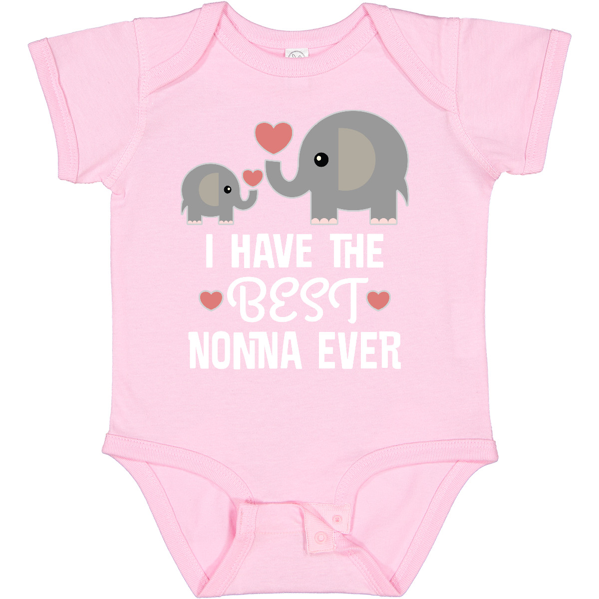 Inktastic Best Nonna Ever Grandchild Baby Bodysuit Grandson Boys Granddaughter - Picture 9 of 12