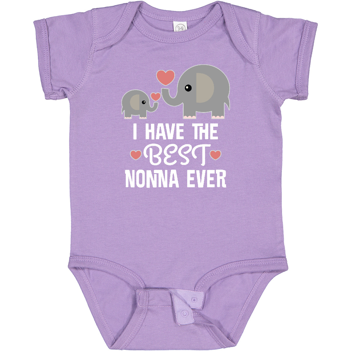 Inktastic Best Nonna Ever Grandchild Baby Bodysuit Grandson Boys Granddaughter - Picture 8 of 12