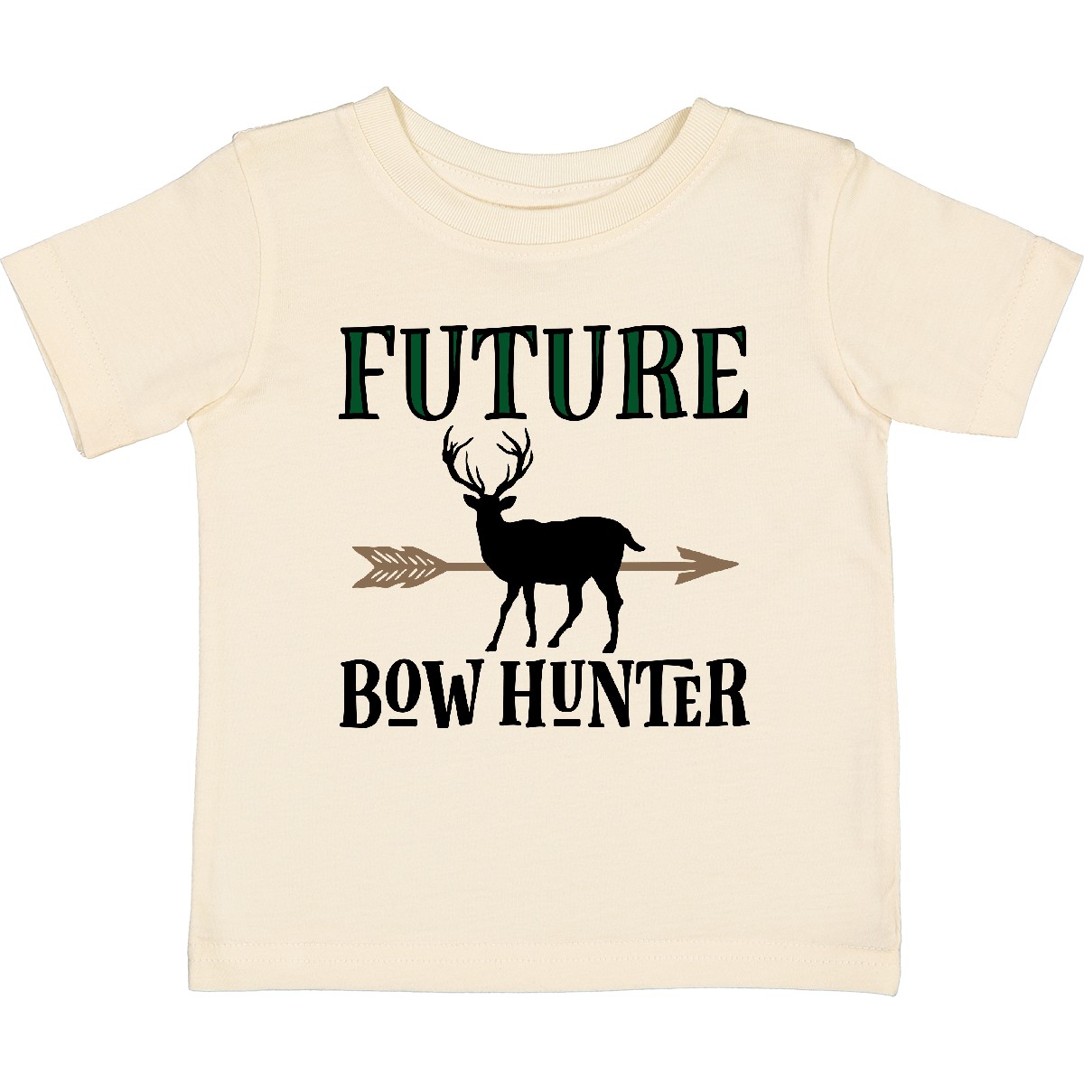 Inktastic Hunting Future Bow Hunter Baby T-Shirt Deer Clothing Childs Boys Arrow - Picture 4 of 5