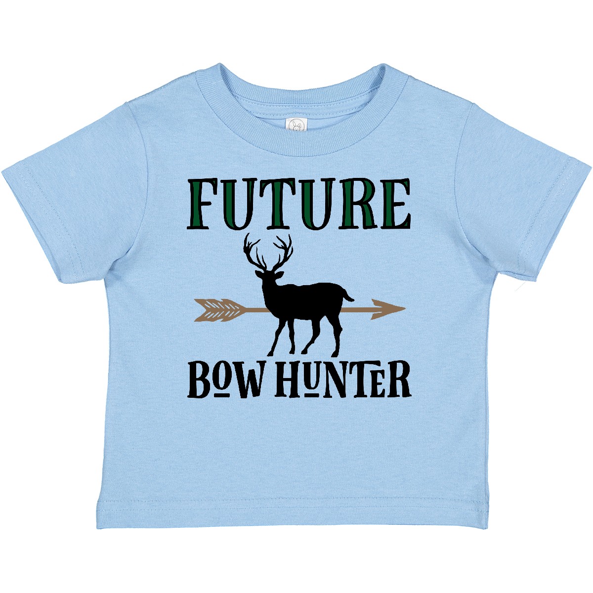 Inktastic Hunting Future Bow Hunter Baby T-Shirt Deer Clothing Childs Boys Arrow - Picture 3 of 5