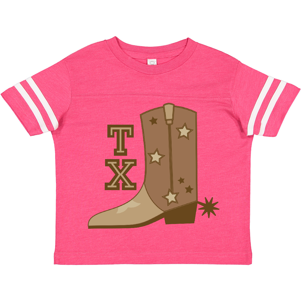 Inktastic Texas Cowboy Boot Toddler T-Shirt Tx Texan Western States Child Kid - Bild 3 von 8