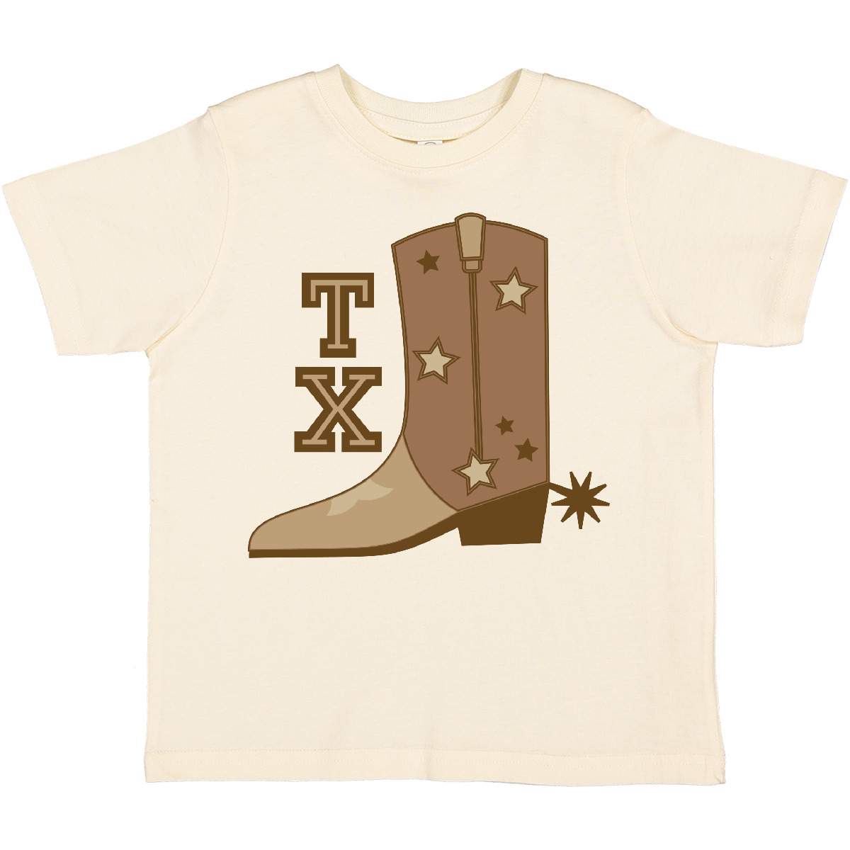 Inktastic Texas Cowboy Boot Toddler T-Shirt Tx Texan Western States Child Kid - Bild 6 von 8