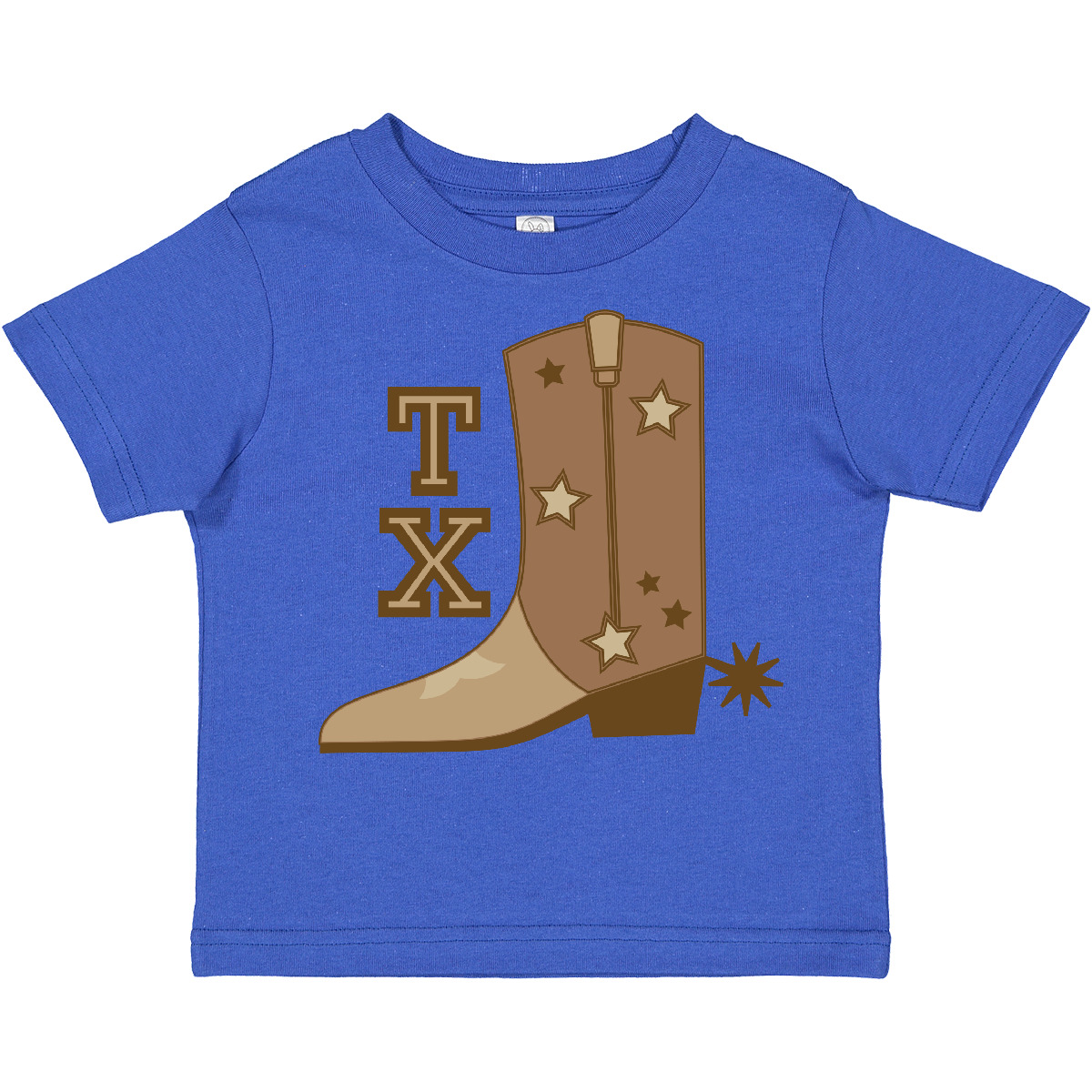 Inktastic Texas Cowboy Boot Toddler T-Shirt Tx Texan Western States Child Kid - Bild 8 von 8