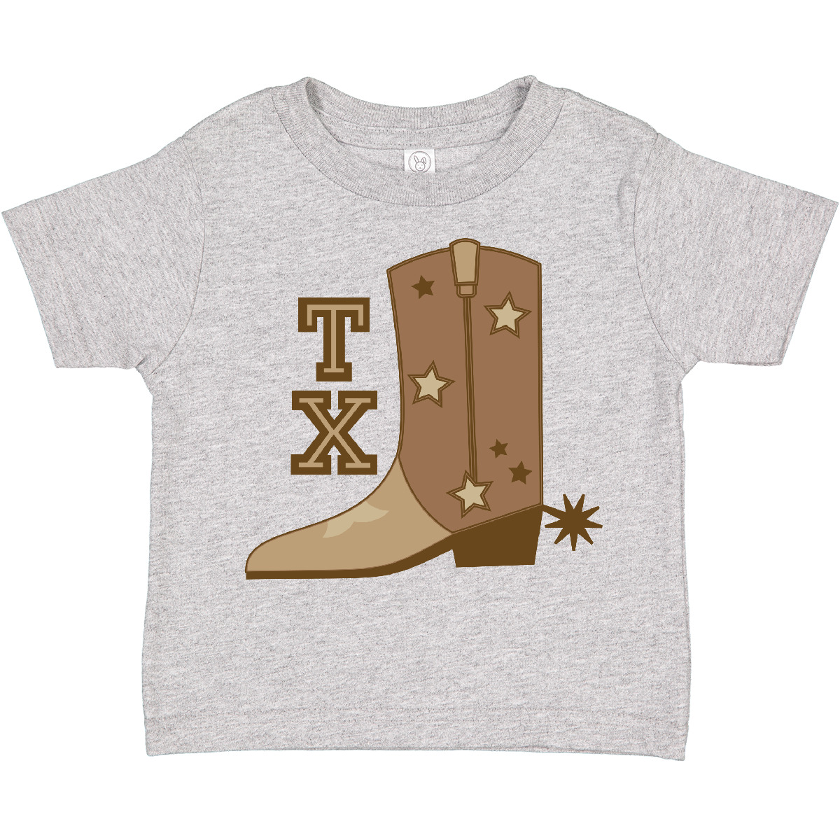 Inktastic Texas Cowboy Boot Toddler T-Shirt Tx Texan Western States Child Kid - Bild 4 von 8