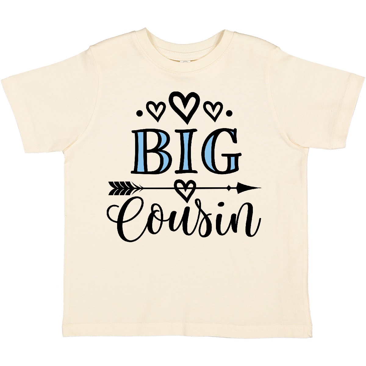 Camiseta Inktastic Big Cousin Niñas Niño Ropa Niños Unisex Script - Imagen 8 de 12