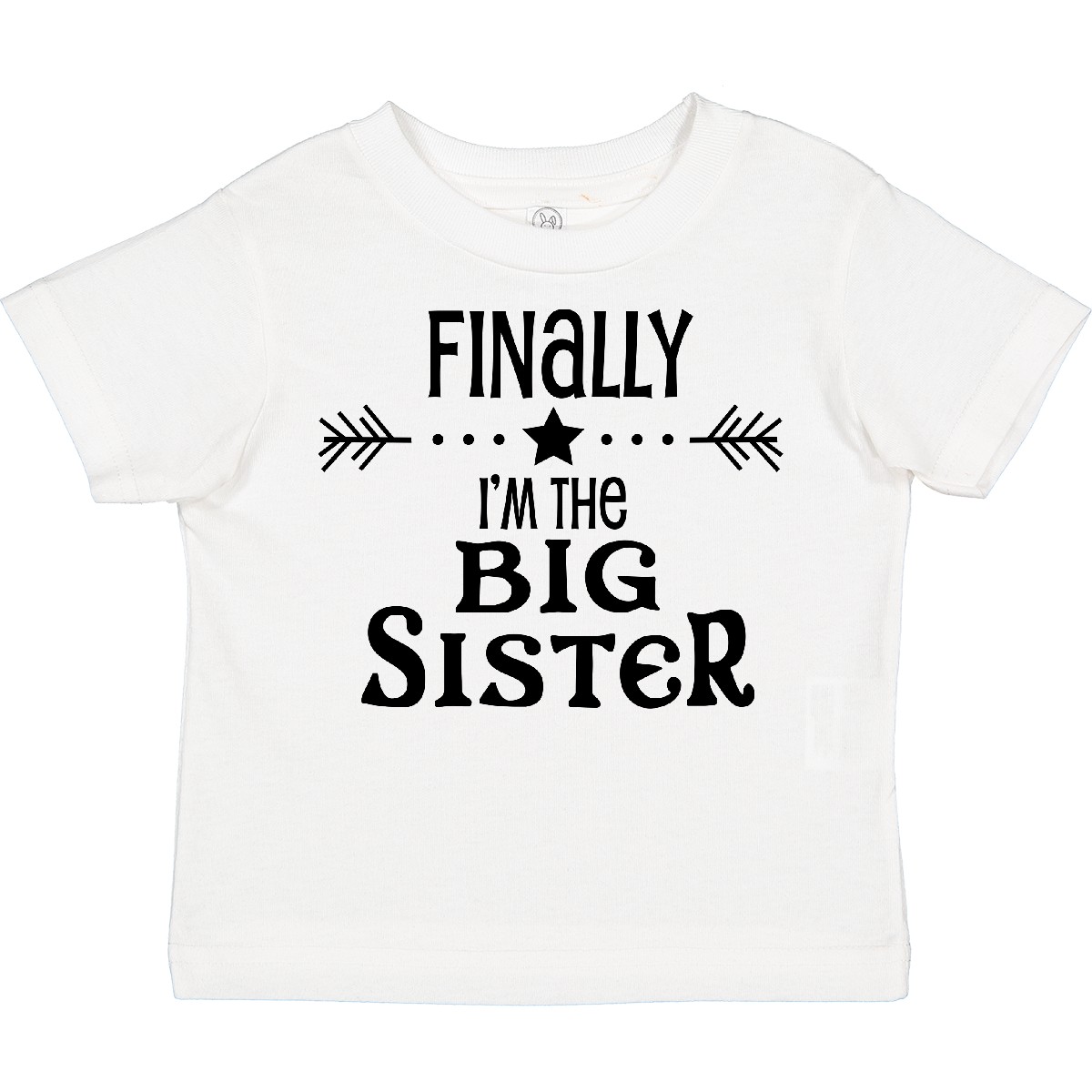 Inktastic Finally I'm The Big Sister Toddler T-Shirt Siblings Brother Family Fun - Picture 9 of 9