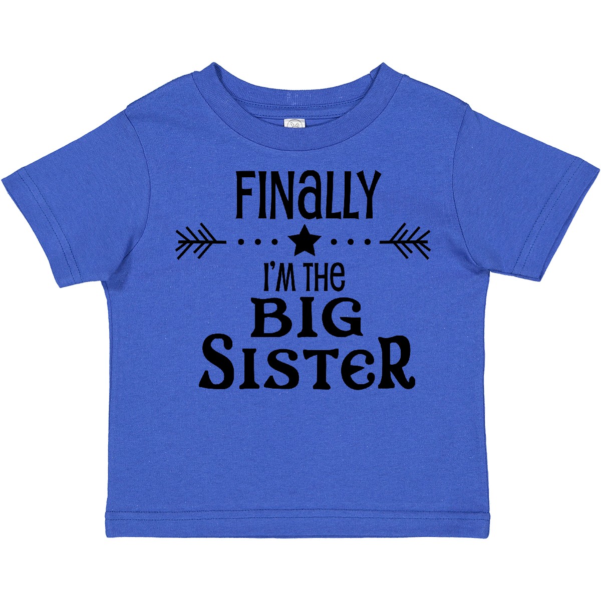 Inktastic Finally I'm The Big Sister Toddler T-Shirt Siblings Brother Family Fun - Picture 7 of 9