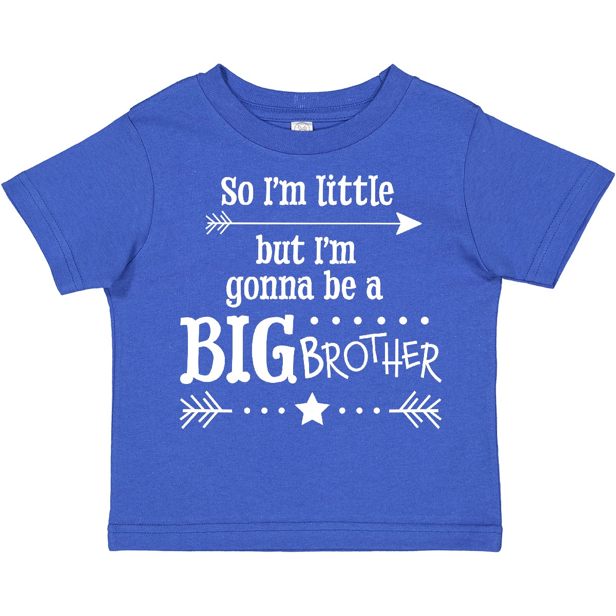 Inktastic So I'm Little, But I'm Going To Be A Big Brother Toddler T-Shirt New - Picture 7 of 9