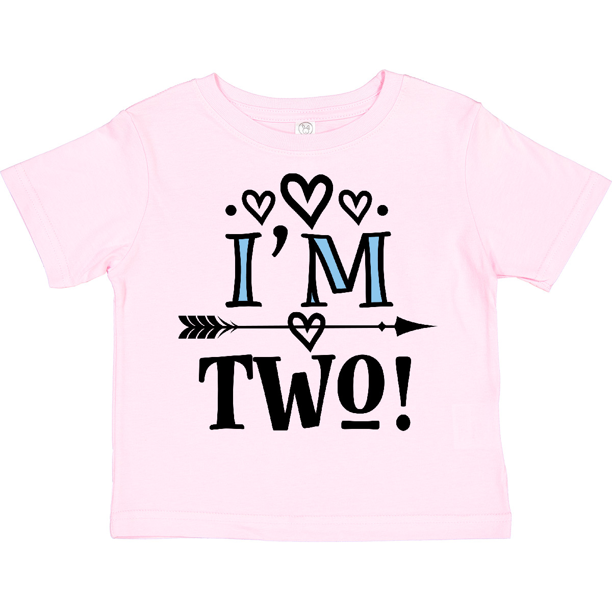 Inktastic 2nd Birthday 2 Year Old Arrow Toddler T-Shirt Two Childs Girls Clothes - Bild 7 von 8