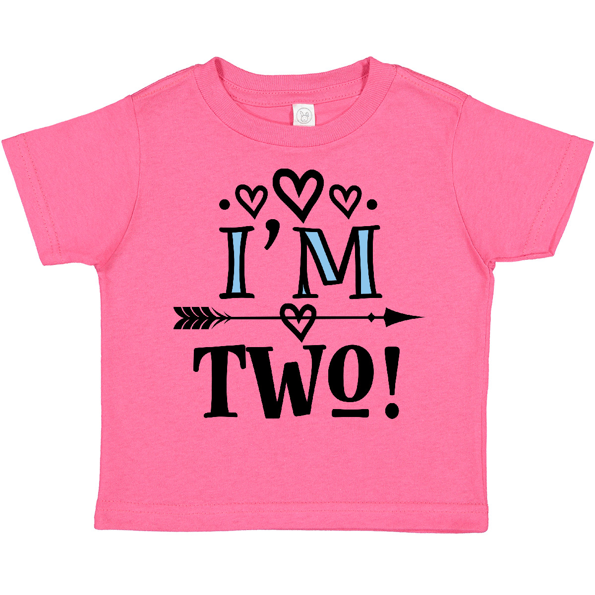 Inktastic 2nd Birthday 2 Year Old Arrow Toddler T-Shirt Two Childs Girls Clothes - Bild 5 von 8