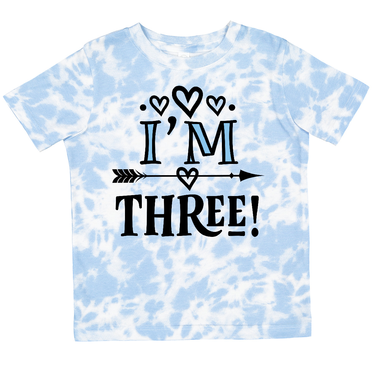 T-Shirt Inktastic 3. Geburtstag 3 Jahre Pfeil Kleinkind Im Party Feier Kind - Bild 9 von 10