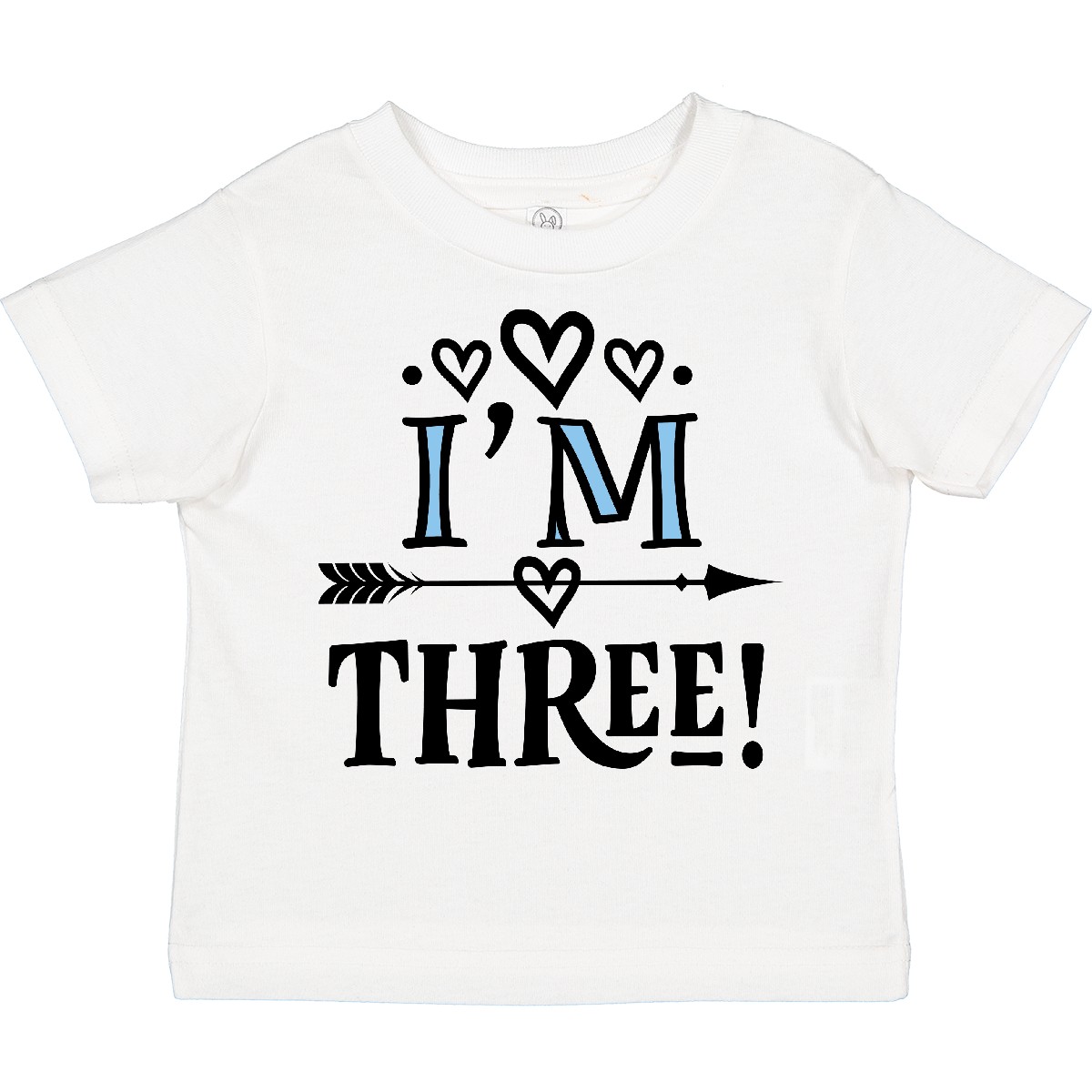 T-Shirt Inktastic 3. Geburtstag 3 Jahre Pfeil Kleinkind Im Party Feier Kind - Bild 10 von 10