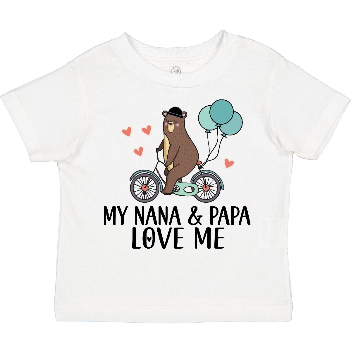 Inktastic My Nana Papa Love Me Grandchild Toddler T-Shirt Childs Grandkids Child - Picture 7 of 7