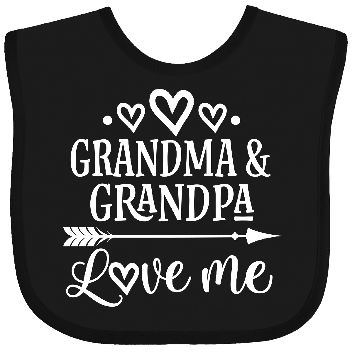 Inktastic Oma Opa Love Me Enkel Baby Lätzchen Enkelin Mädchen Jungen - Bild 2 von 11