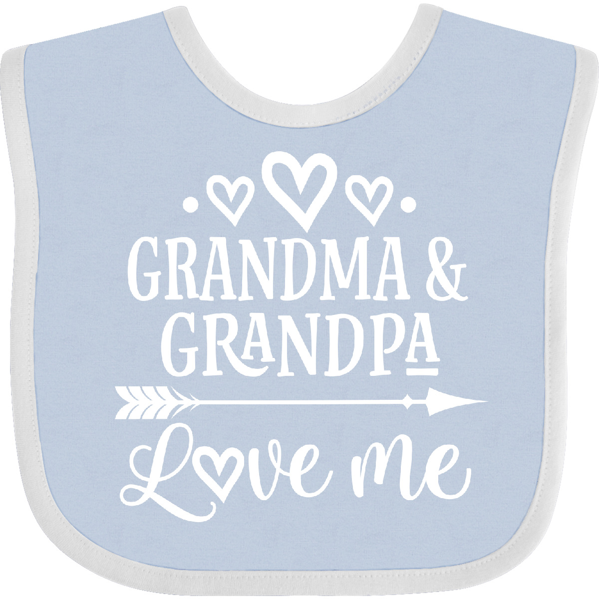 Inktastic Oma Opa Love Me Enkel Baby Lätzchen Enkelin Mädchen Jungen - Bild 4 von 11