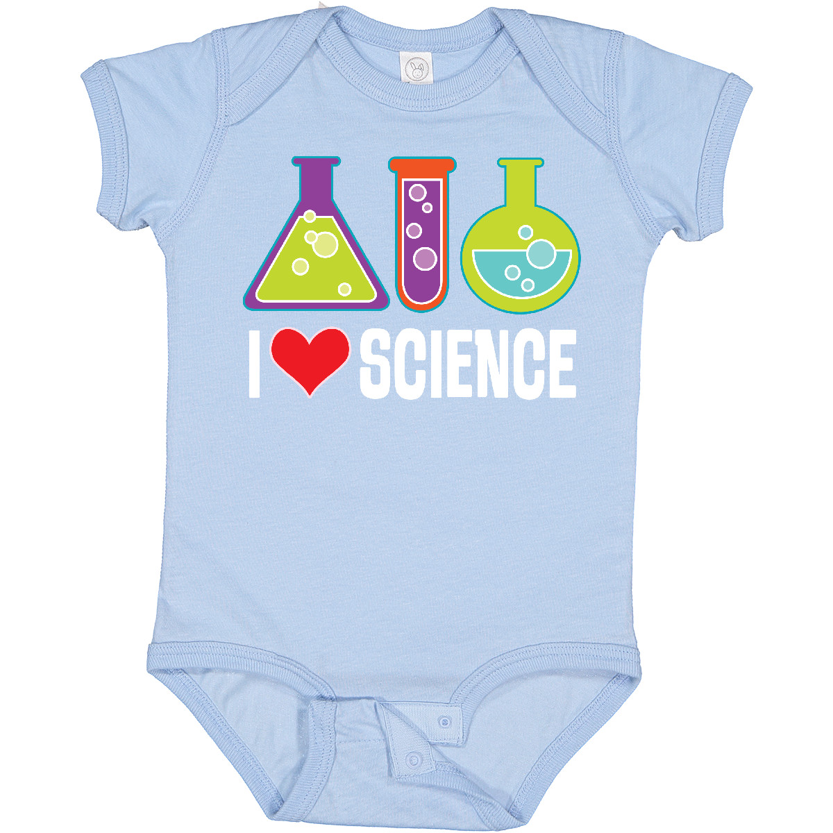 Inktastic I Love Science Chemistry Teacher Baby Bodysuit School