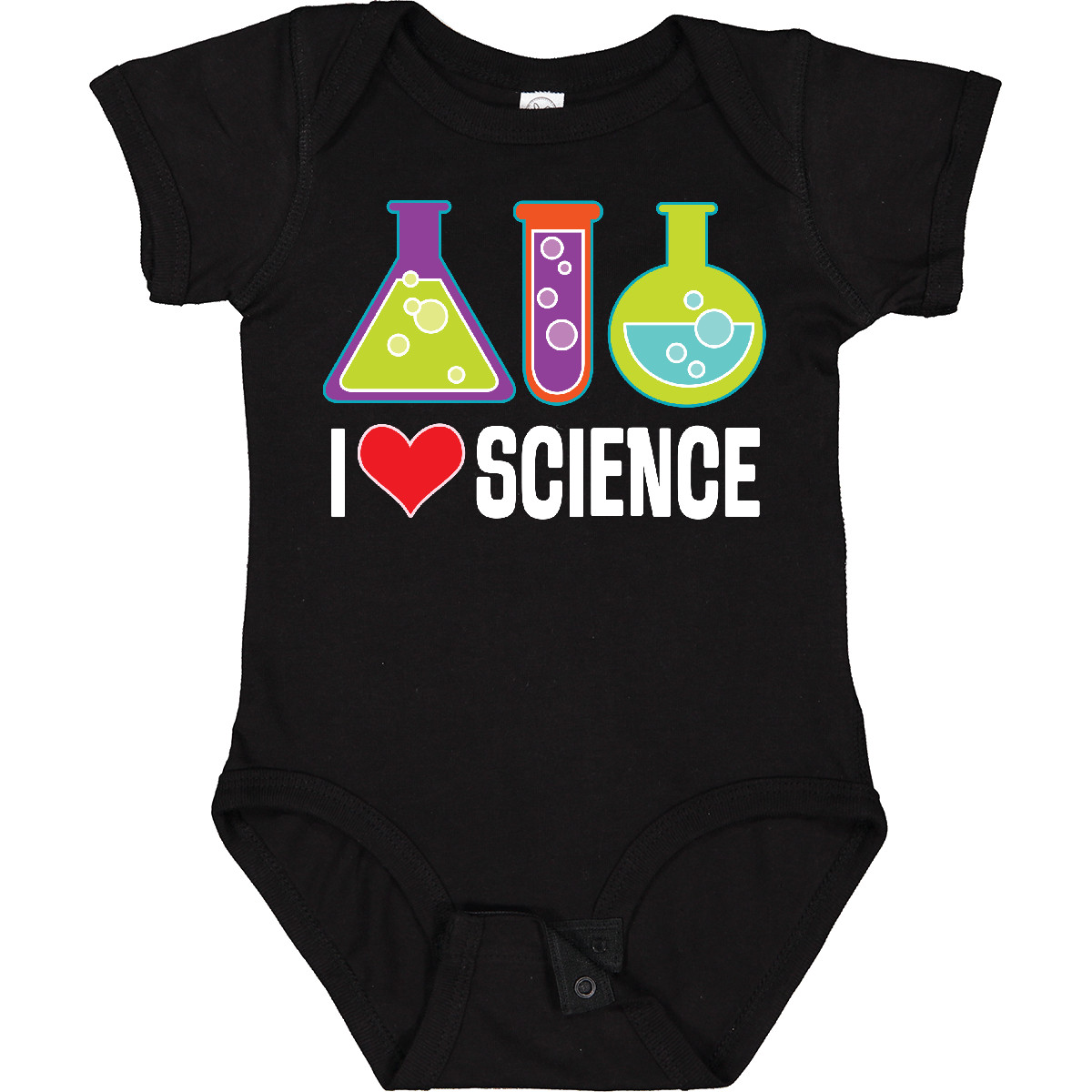 Inktastic I Love Science Chemistry Teacher Baby Bodysuit School