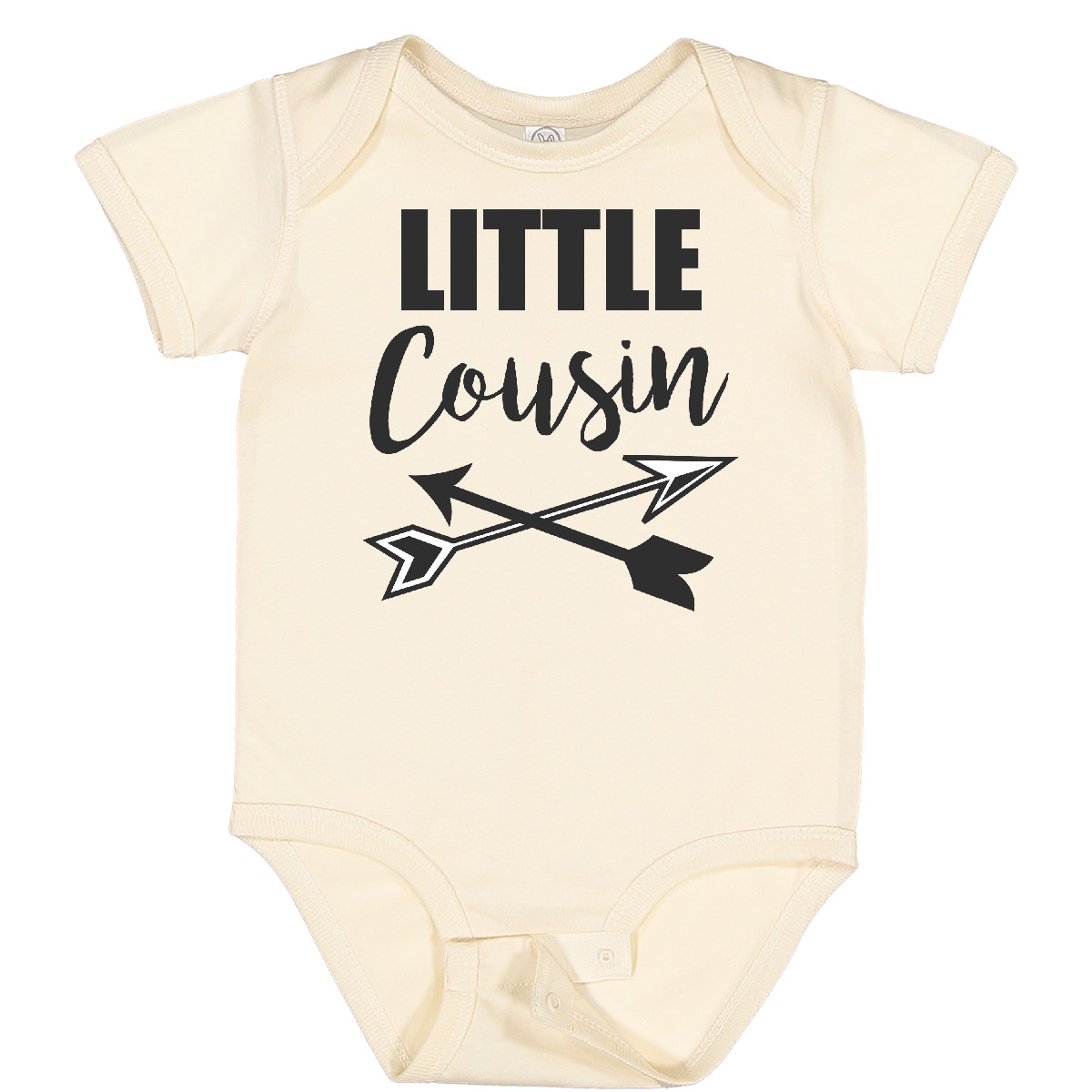 Inktastic Little Cousin With Arrows Baby Bodysuit Squad Team Cousins Member - 第 7/10 張圖片