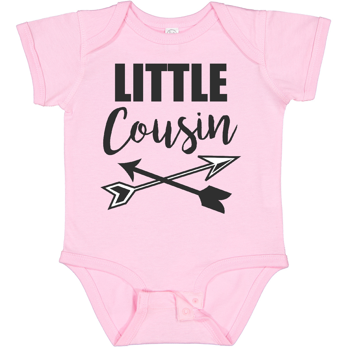 Inktastic Little Cousin With Arrows Baby Bodysuit Squad Team Cousins Member - 第 8/10 張圖片