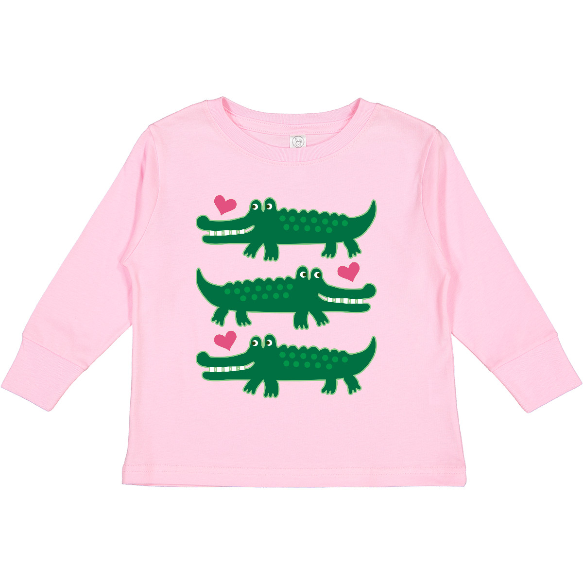 Inktastic Alligator Crocodile Reptile Toddler Long Sleeve T-Shirt