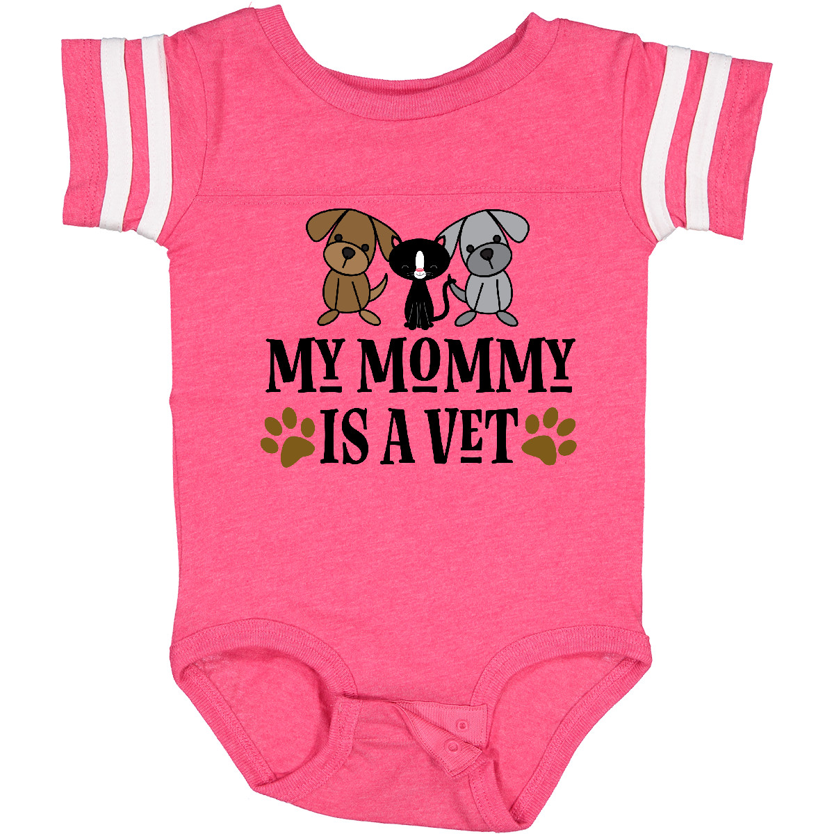 Inktastic Tierarzt Mama ist Tierarzt Baby Body Mama Kinder Jungen Mädchen Säugling - Bild 6 von 15