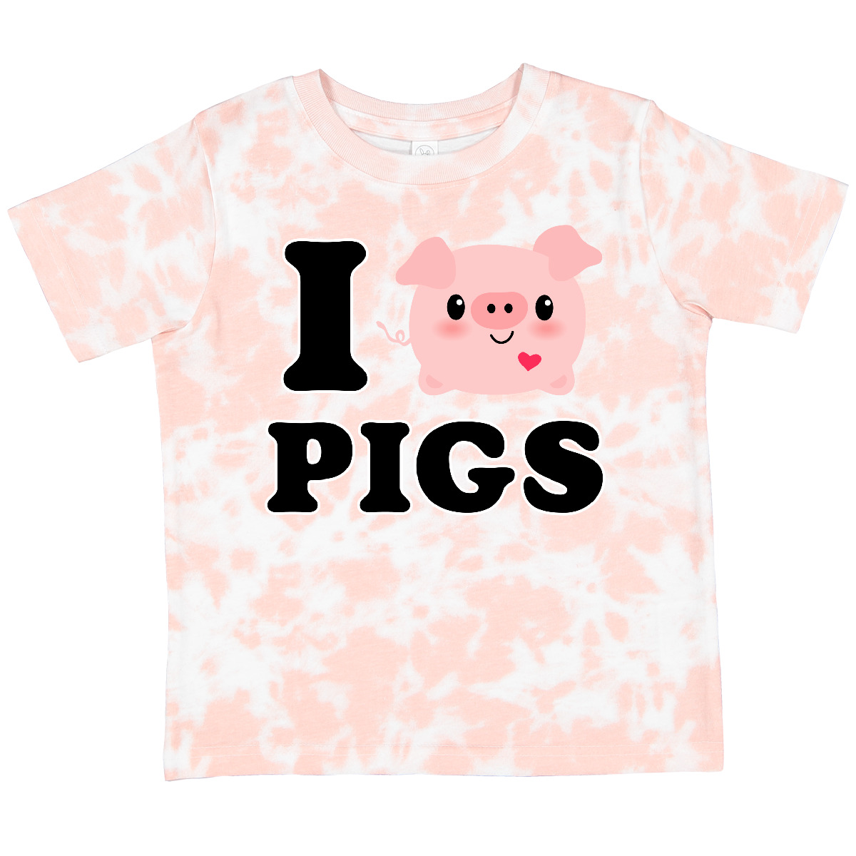 Inktastic I Love Pigs Kleinkind T-Shirt Chibi Liebhaber Bauernhof Oink Pinkinkart Kinder Geschenk - Bild 13 von 13