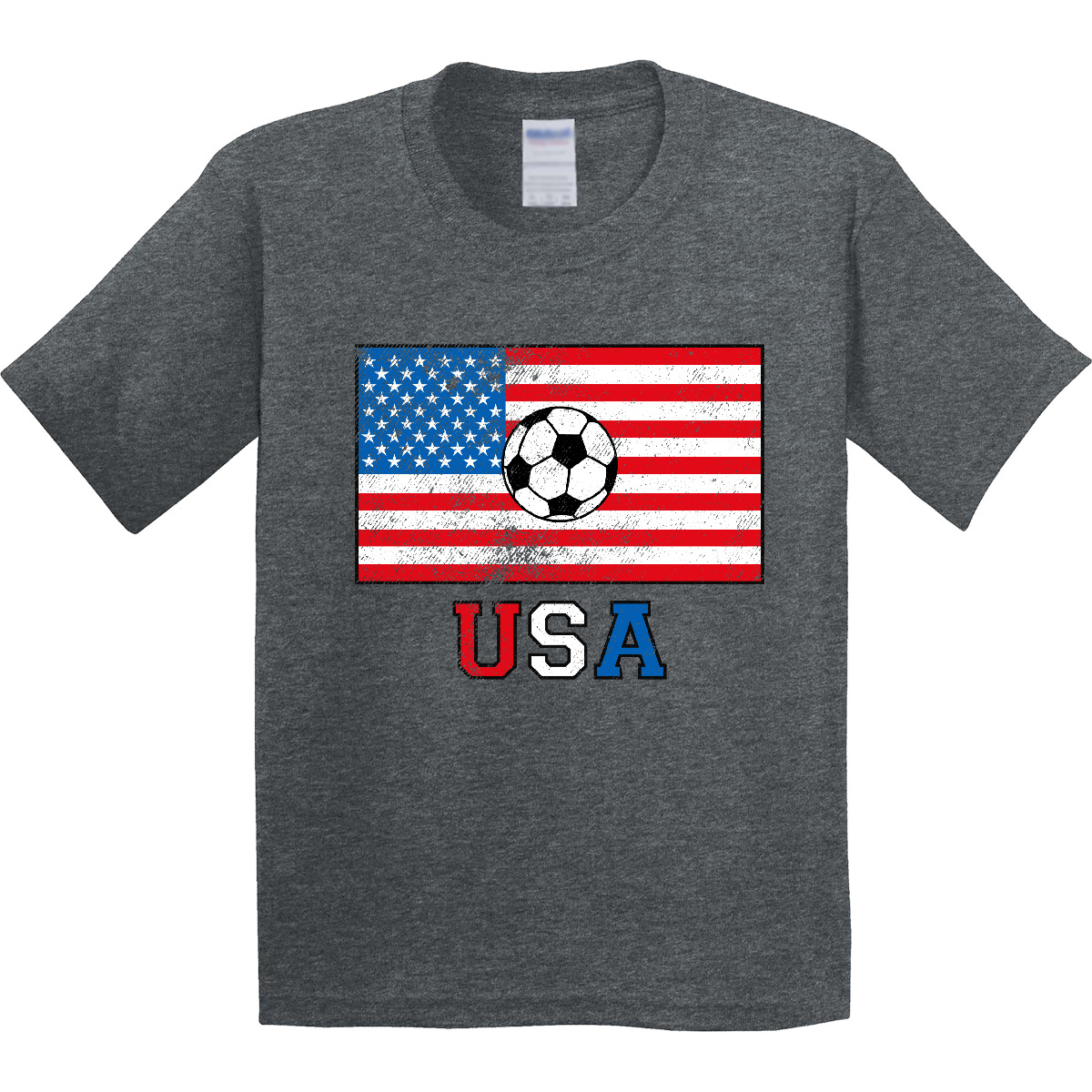 Inktastic USA Soccer Youth T-Shirt American America United States Futbol Fan Tee - Picture 3 of 5