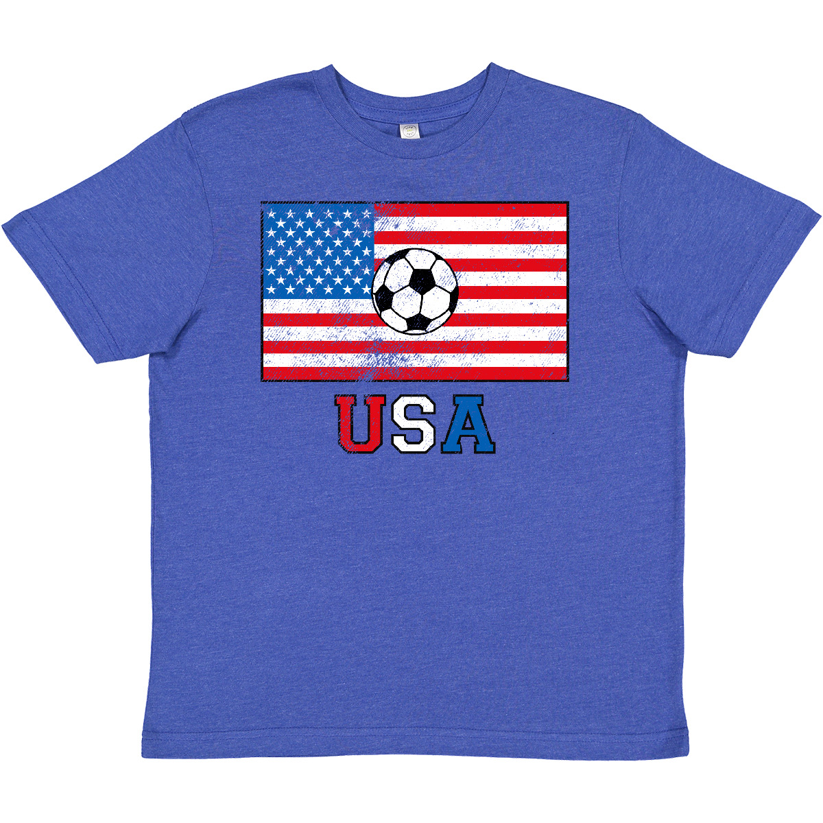 Inktastic USA Soccer Youth T-Shirt American America United States Futbol Fan Tee - Picture 5 of 5