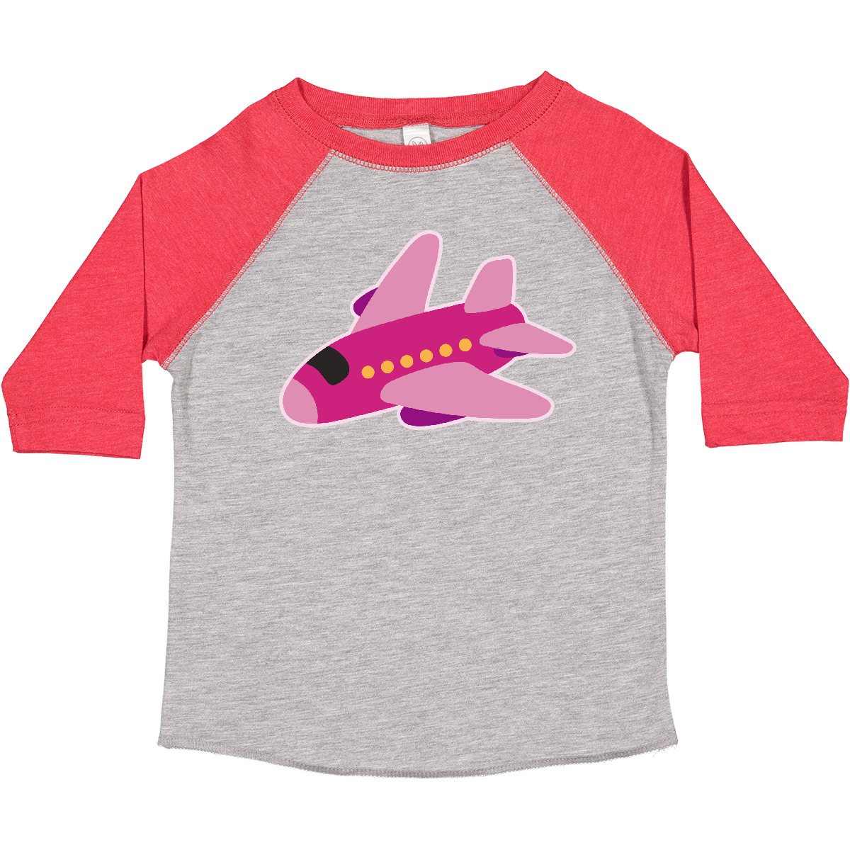 Inktastic Girls Pink Airplane Pilot Toddler T-Shirt Plane Future Flying Clothing - Picture 7 of 18