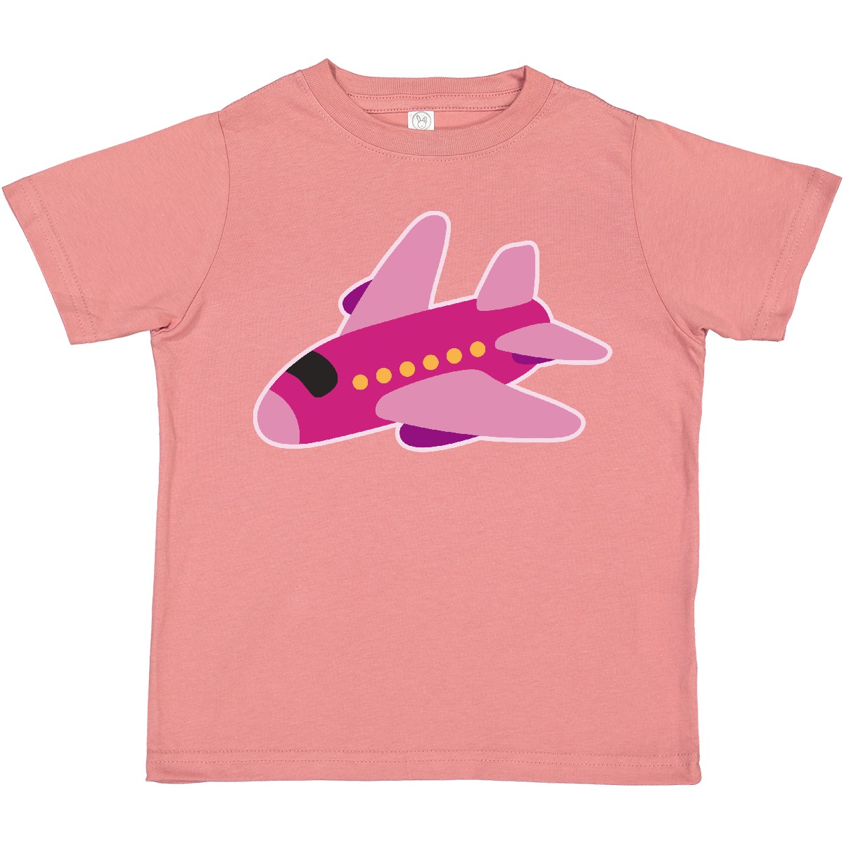 Inktastic Girls Pink Airplane Pilot Toddler T-Shirt Plane Future Flying Clothing - Picture 10 of 18