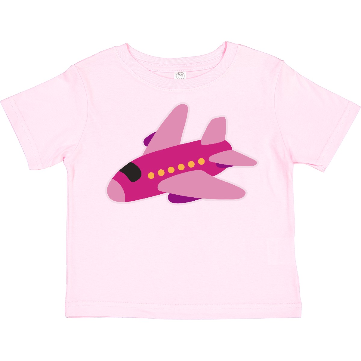 Inktastic Girls Pink Airplane Pilot Toddler T-Shirt Plane Future Flying Clothing - Picture 12 of 18